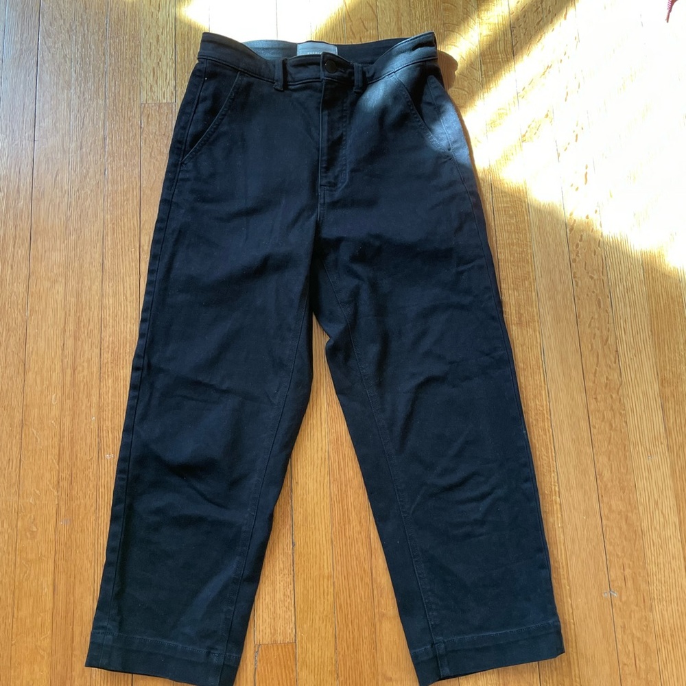 Everlane Straight Leg Crop Jeans